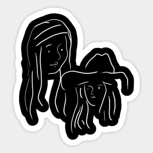 Judith & Michonne Sticker